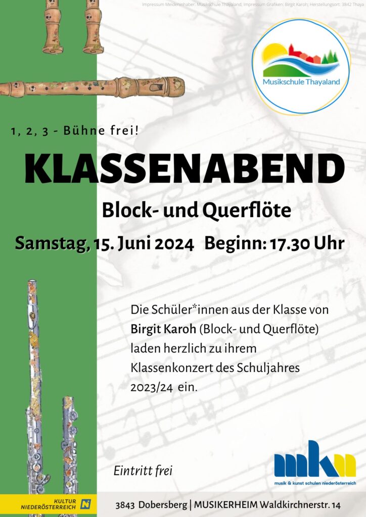 Klassenabend Flöte(n)
