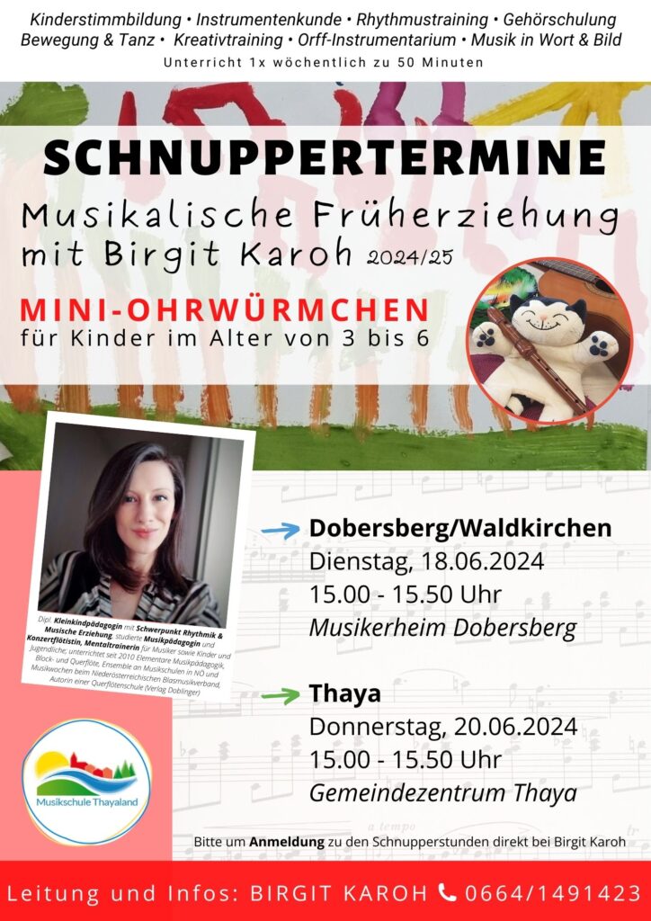 MFE Schnuppertermine mit Birgit Karoh