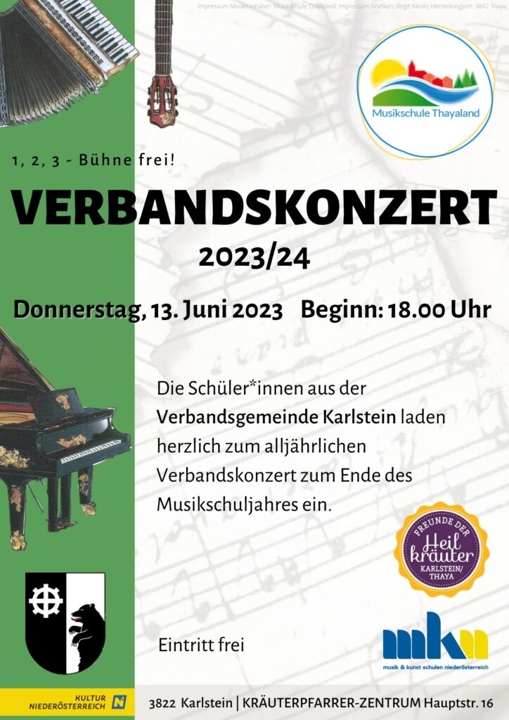 Verbandskonzert Karlstein