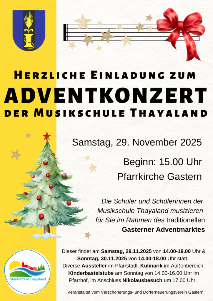 Adventkonzert „Gasterner Advent“