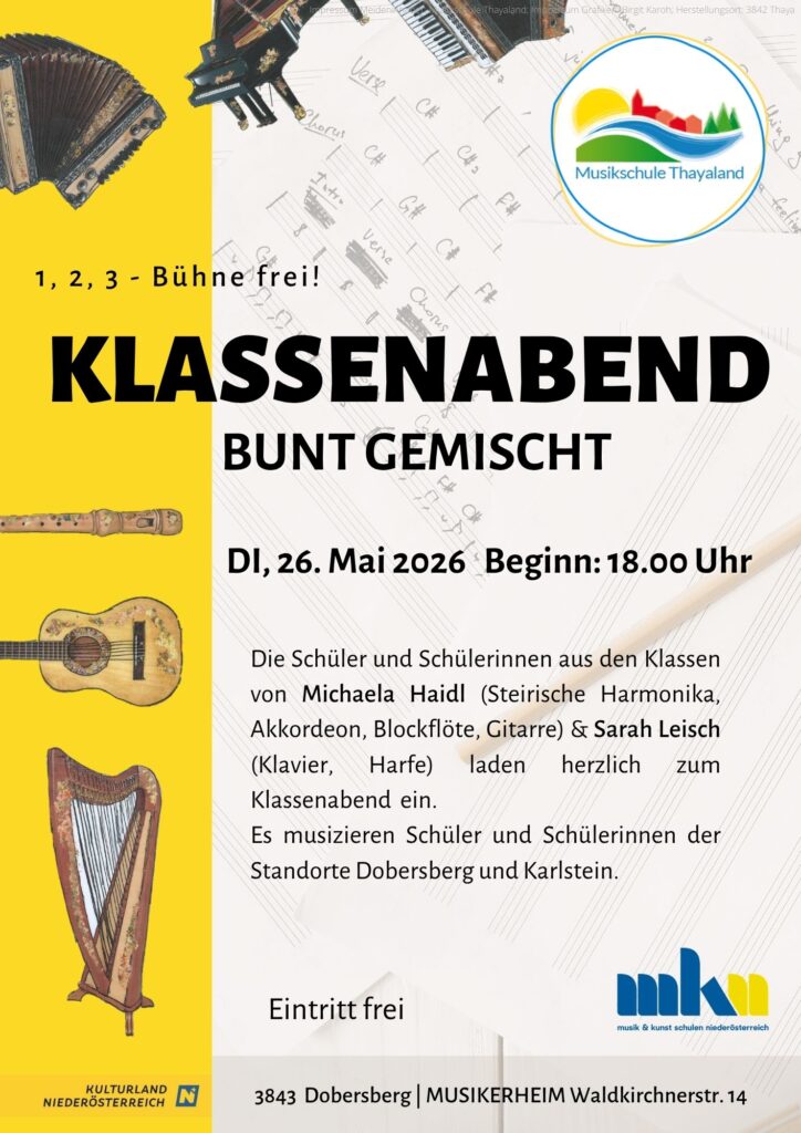 Klassenabend BUNT GEMISCHT
