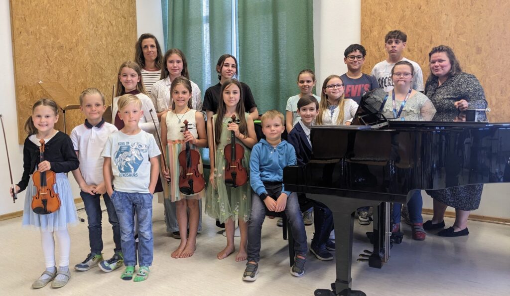 Klassenabend Geige & Klavier
